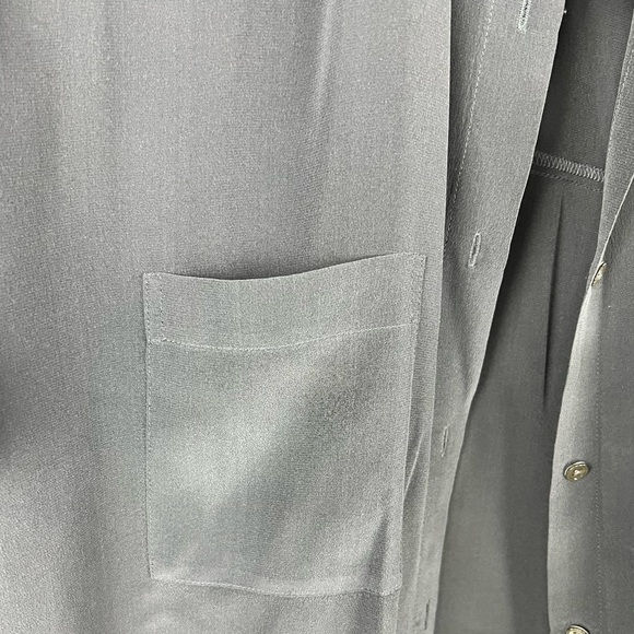 Madewell | Silk Courier Shirt - Picture 7 of 13